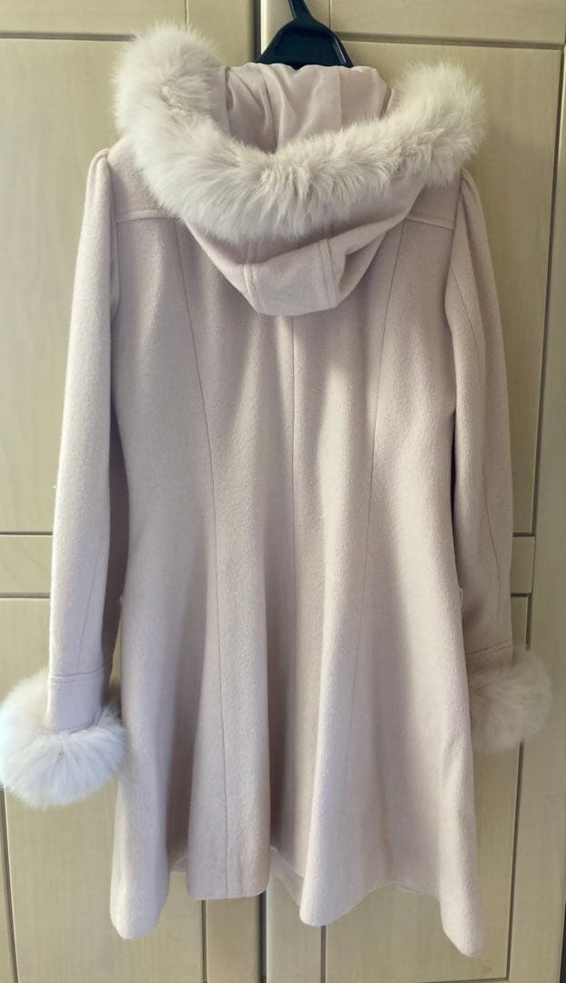 LODISPOTTO スウィートリュバンダッフルコート　薄ピンク　美品