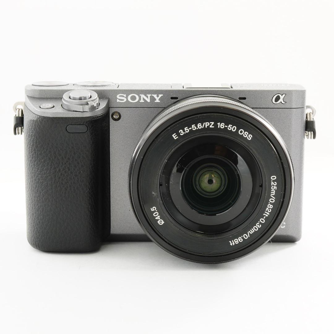 【希少色】SONY ミラーレス一眼 α6000 グレー SELP1650