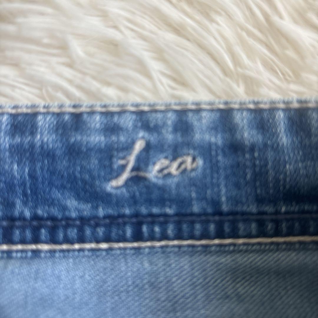 人気【YANUK】Lea ボーイズストレート(W26)APS デニムパンツ 美品