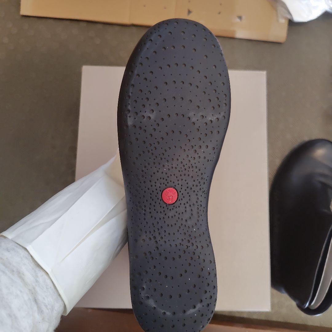 カンペール　 黒 ジッパーブーツ