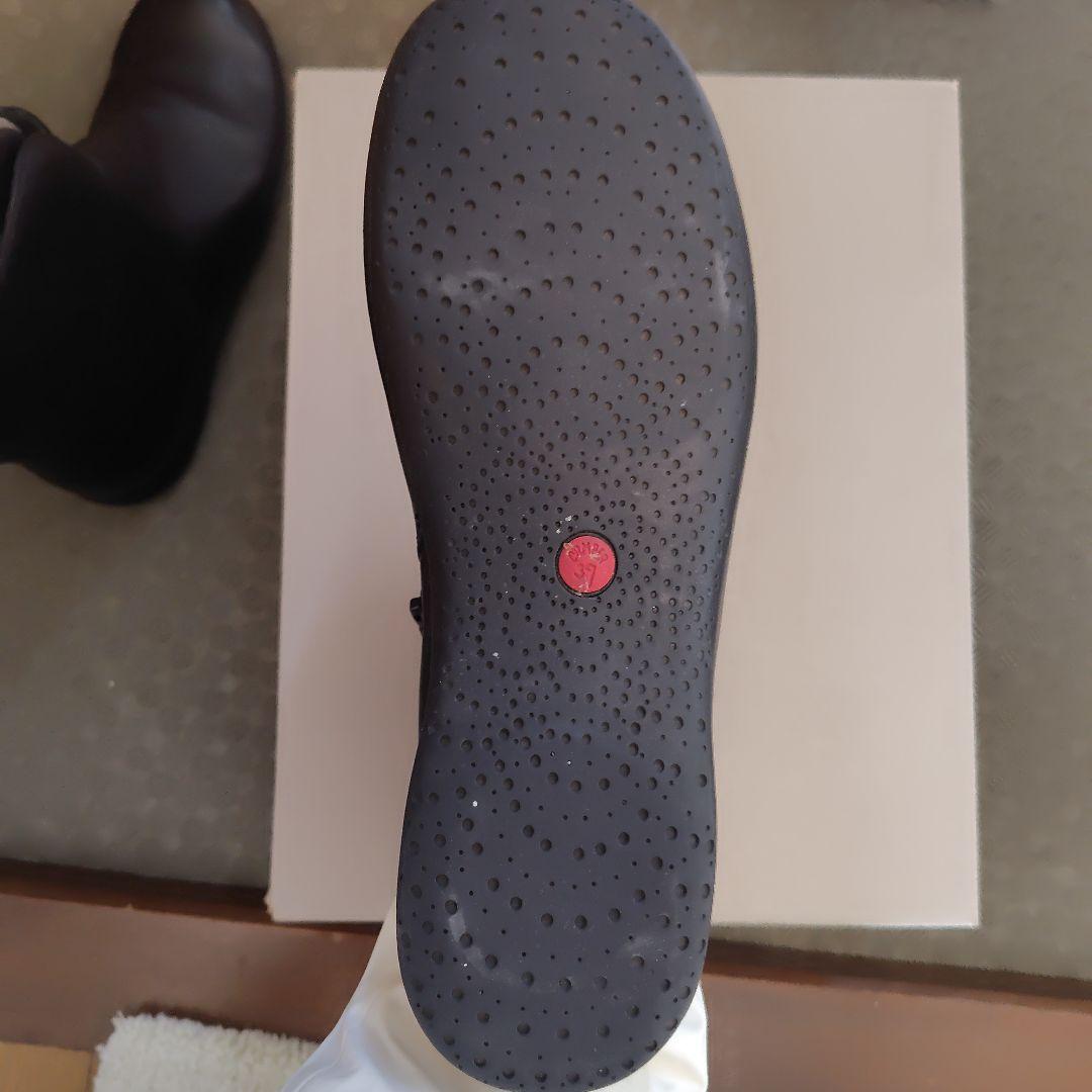 カンペール　 黒 ジッパーブーツ