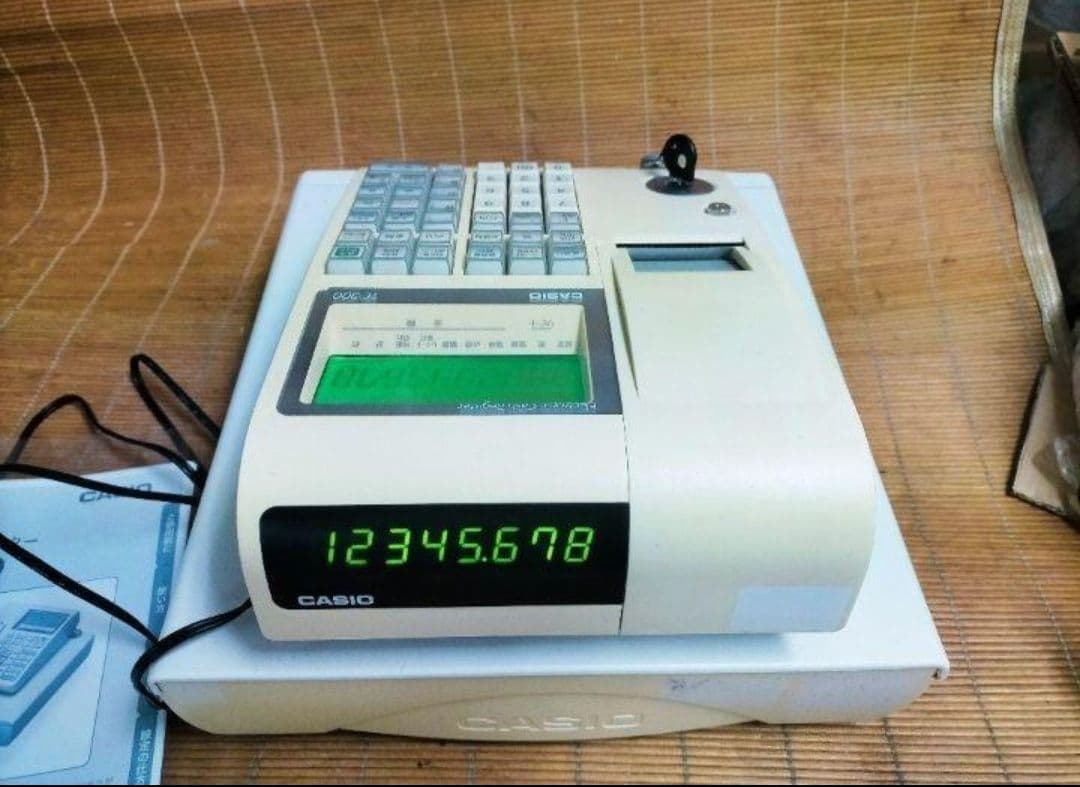 カシオレジスター　TE-300　フル設定無料　 送料無料人気機種　800000