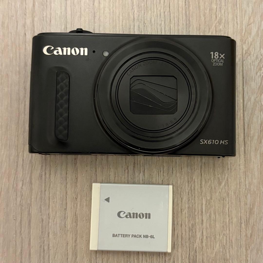 Canon PowerShot SX610 HS ブラック