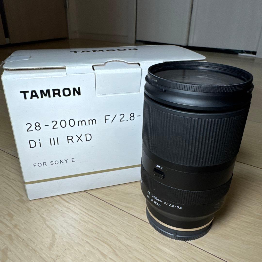 メーカー保証付タムロン28-200mm F/2.8-5.6 Di III RXD