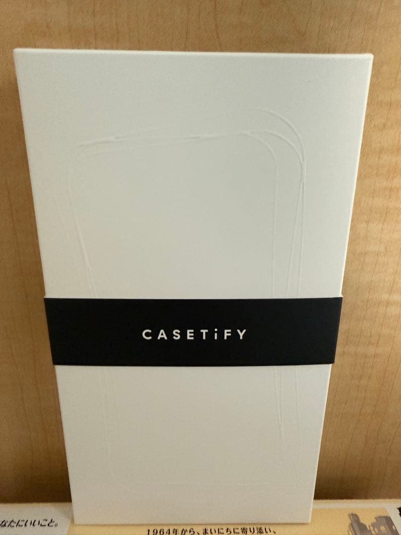 CASETiFY iPhone16promax用ブラックケース