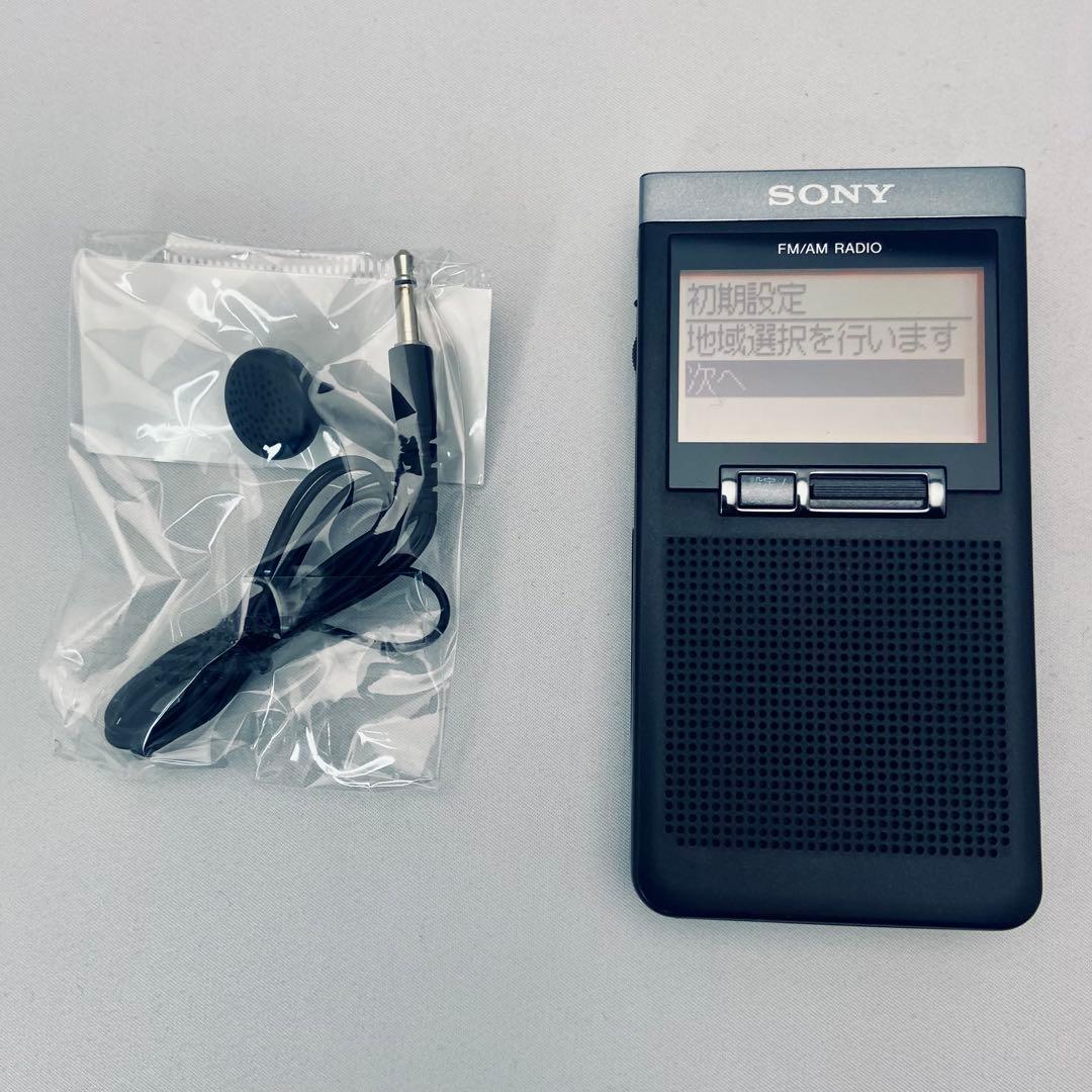 動作品 SONY SRF-T355 FM/AM ラジオ ソニー ポータブルラジオ