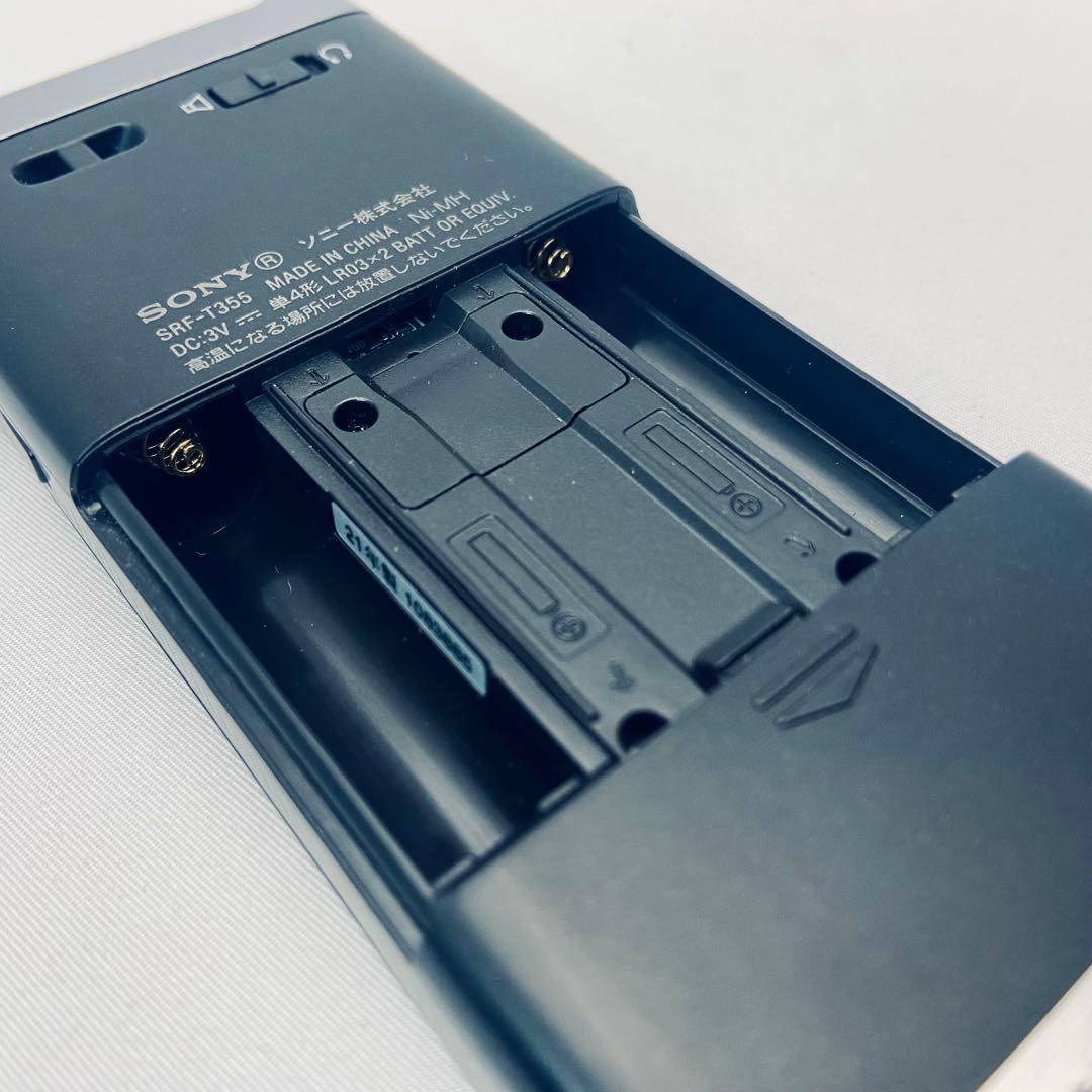 動作品 SONY SRF-T355 FM/AM ラジオ ソニー ポータブルラジオ