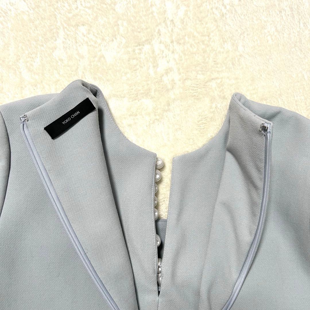 【人気色】YOKO CHAN ヨーコチャン ティアードスリーブドレス 36