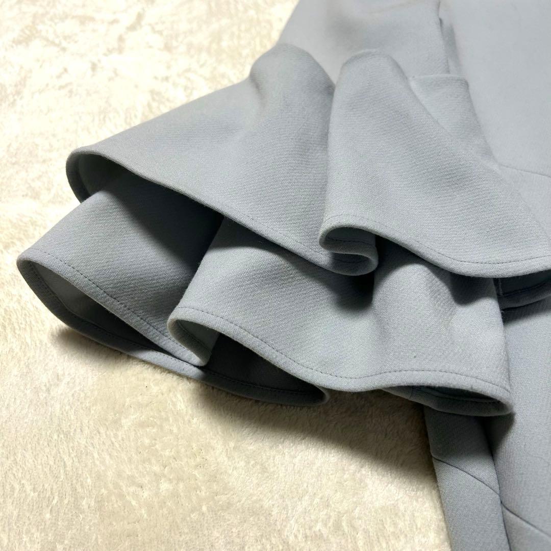 【人気色】YOKO CHAN ヨーコチャン ティアードスリーブドレス 36