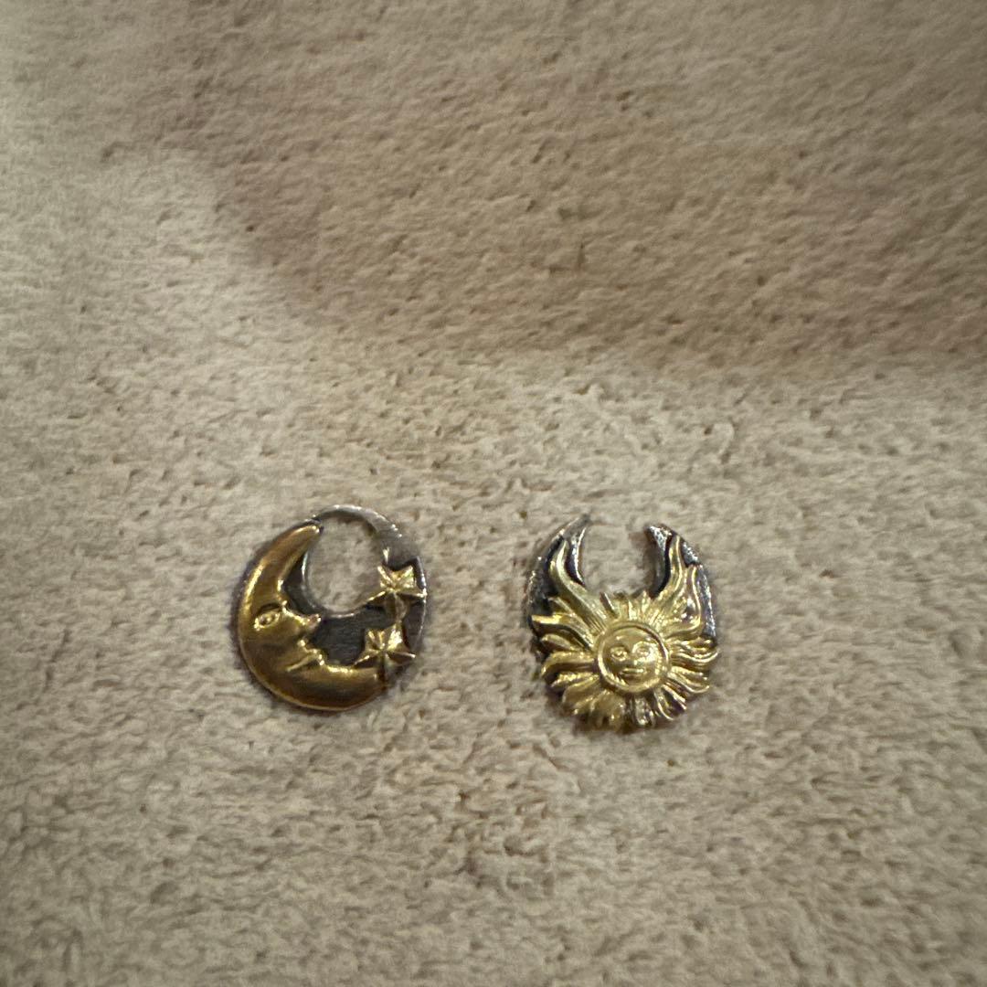 ★お値下げ中★伊勢谷友介 HappySauce月と星・太陽モチーフピアスセット