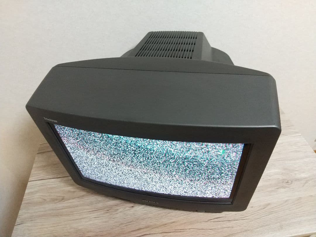 【美品】SONY Trinitron 16型 ブラウン管テレビ ゲームモード機能