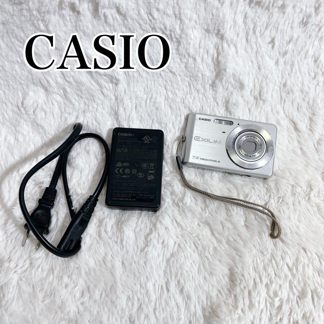 【動作確認済み】CASIO EXILIM EX-Z77 デジタルカメラ シルバー