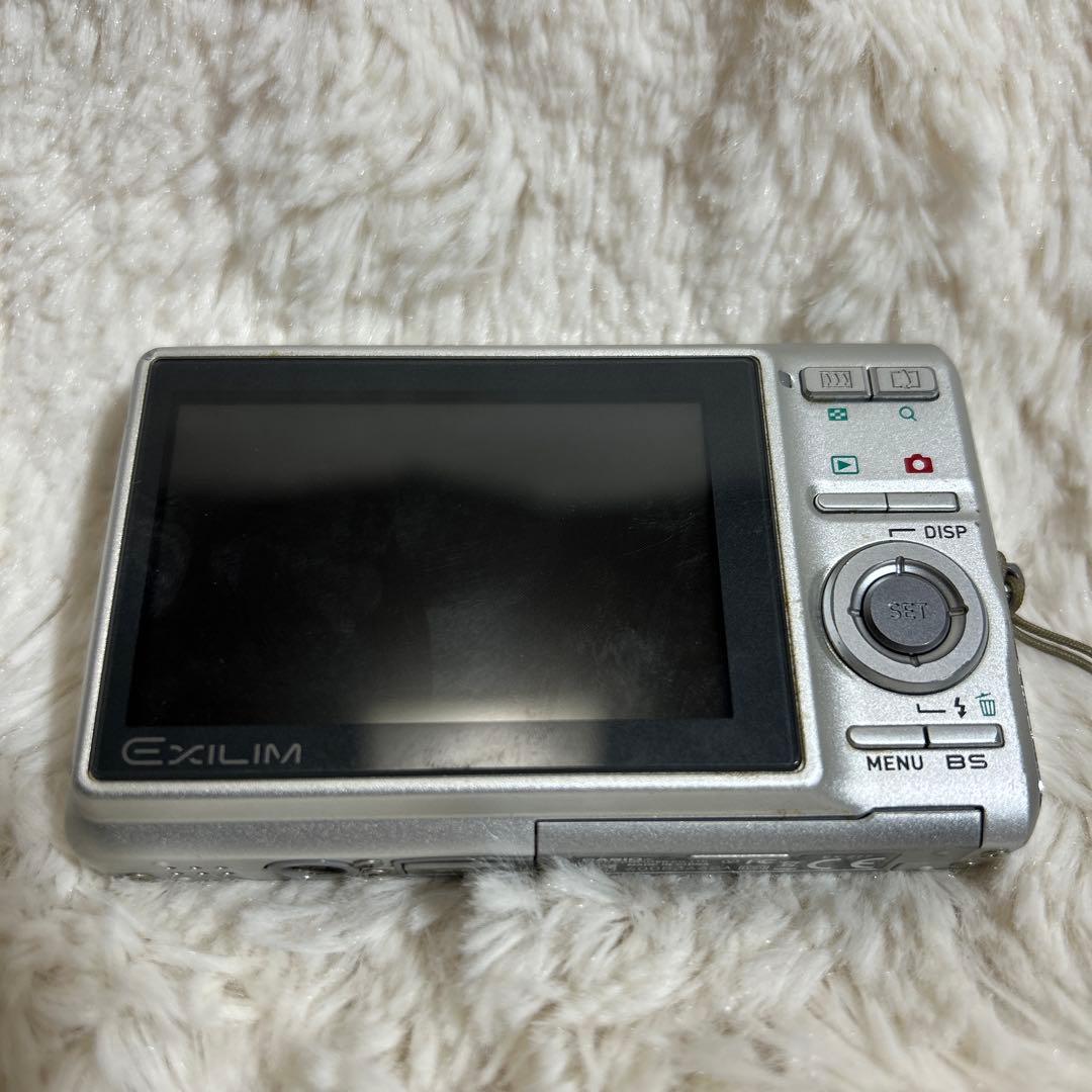 【動作確認済み】CASIO EXILIM EX-Z77 デジタルカメラ シルバー