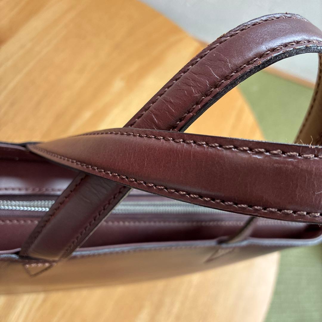 エルゴポック　06シリーズ　ワキシングレザーミニトートバッグ