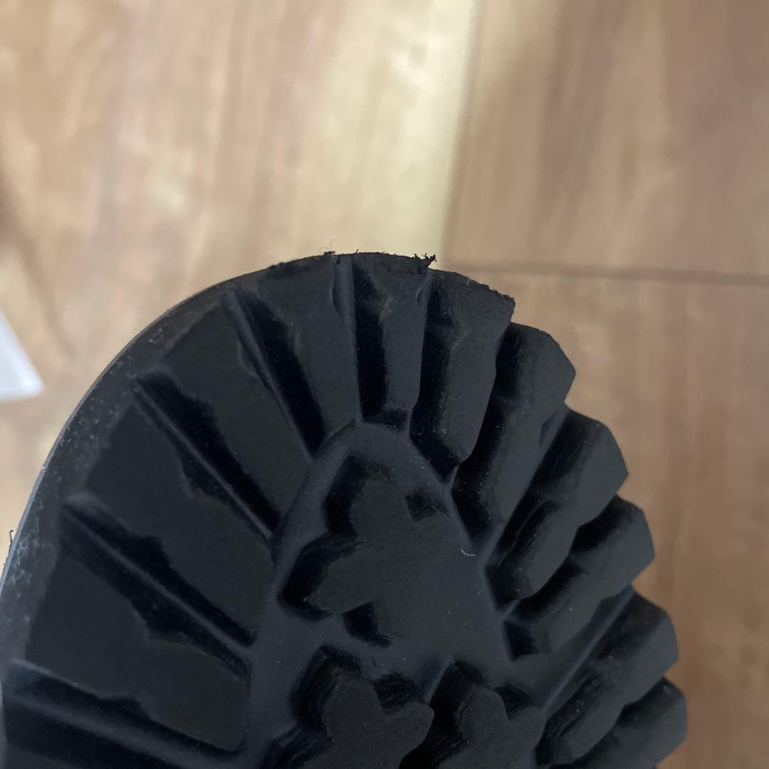 HIMIKO メタルモチーフトラックソールローファー　ブラック