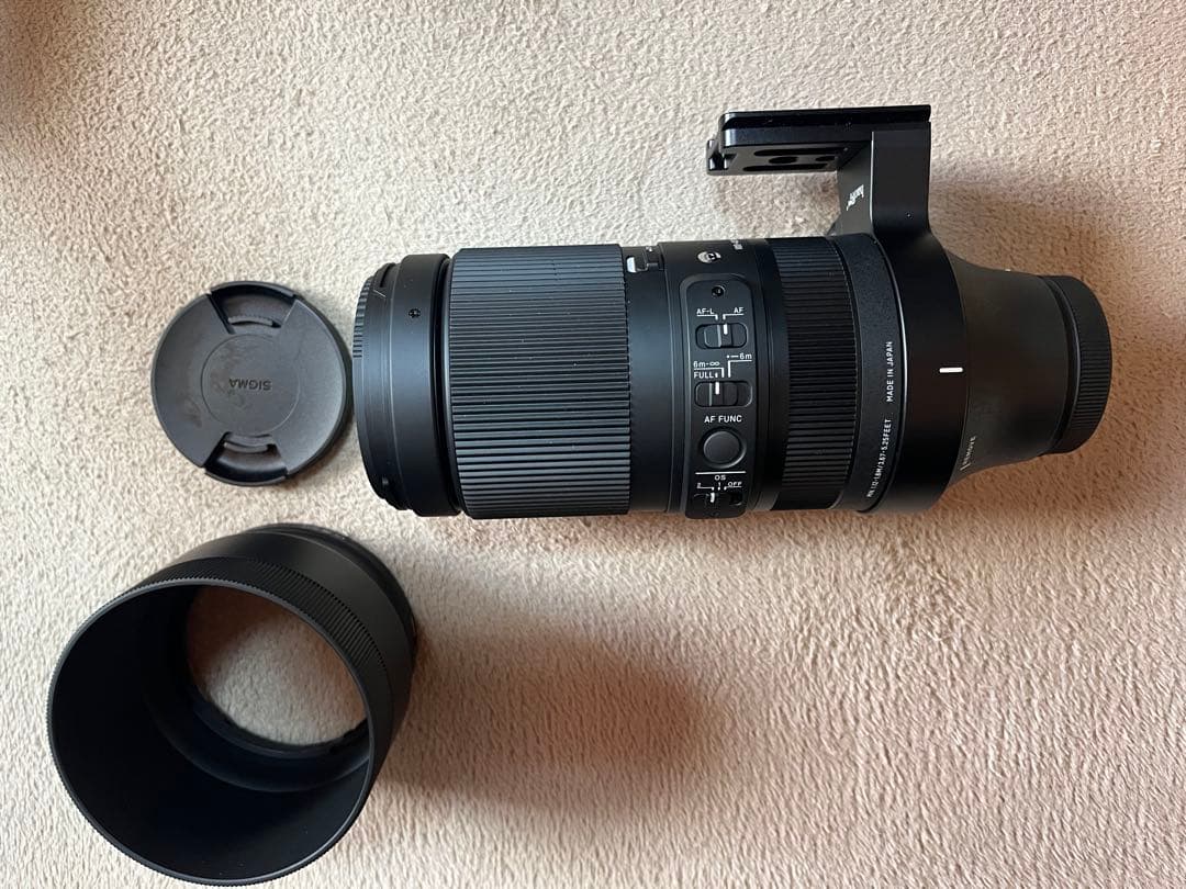 SIGMA 100-400mm F5-6.3 3脚座付き(非純正)Xマウント
