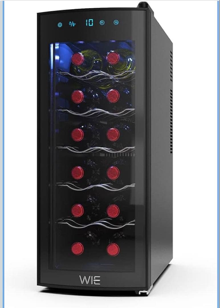 WIE ワインセラー 最大12本収納
