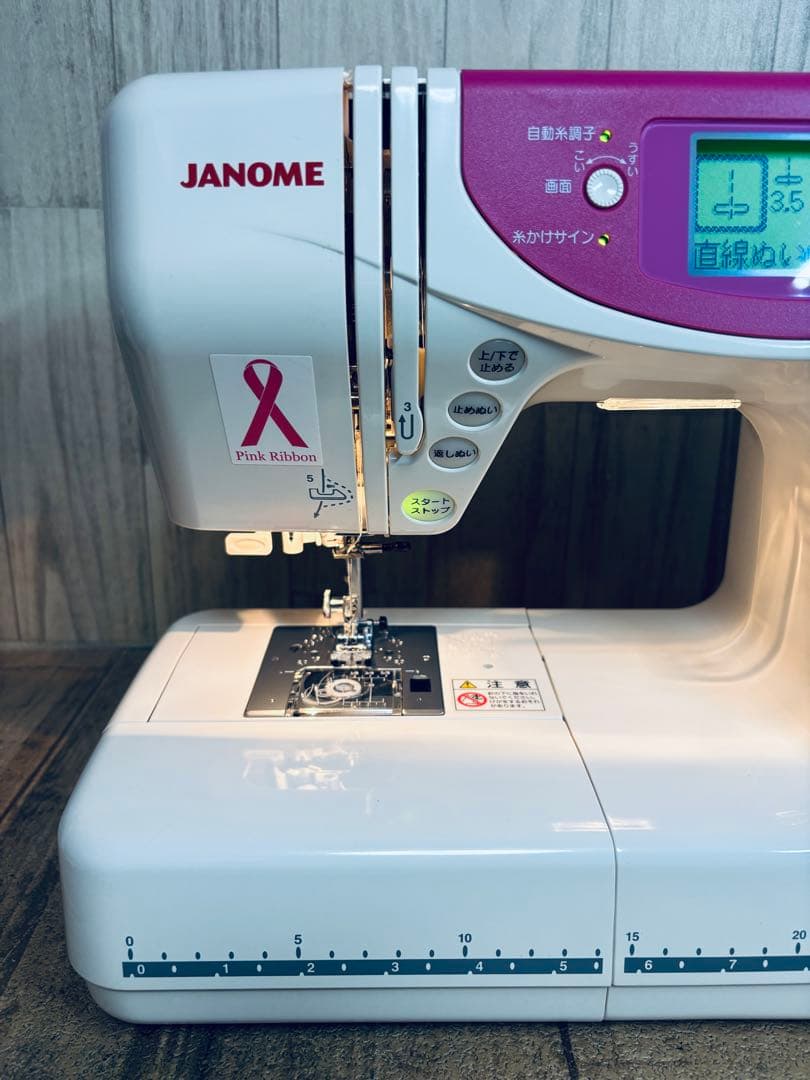 ジャノメ シェーネ2、厚手に強い実用パワフルミシン、大型液晶、清掃整備済み