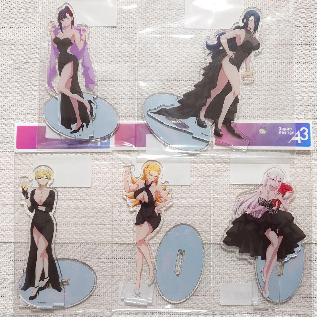 魔都精兵のスレイブ アクリルスタンド 天花 恋 京香 風舞希 アクスタ コンプ