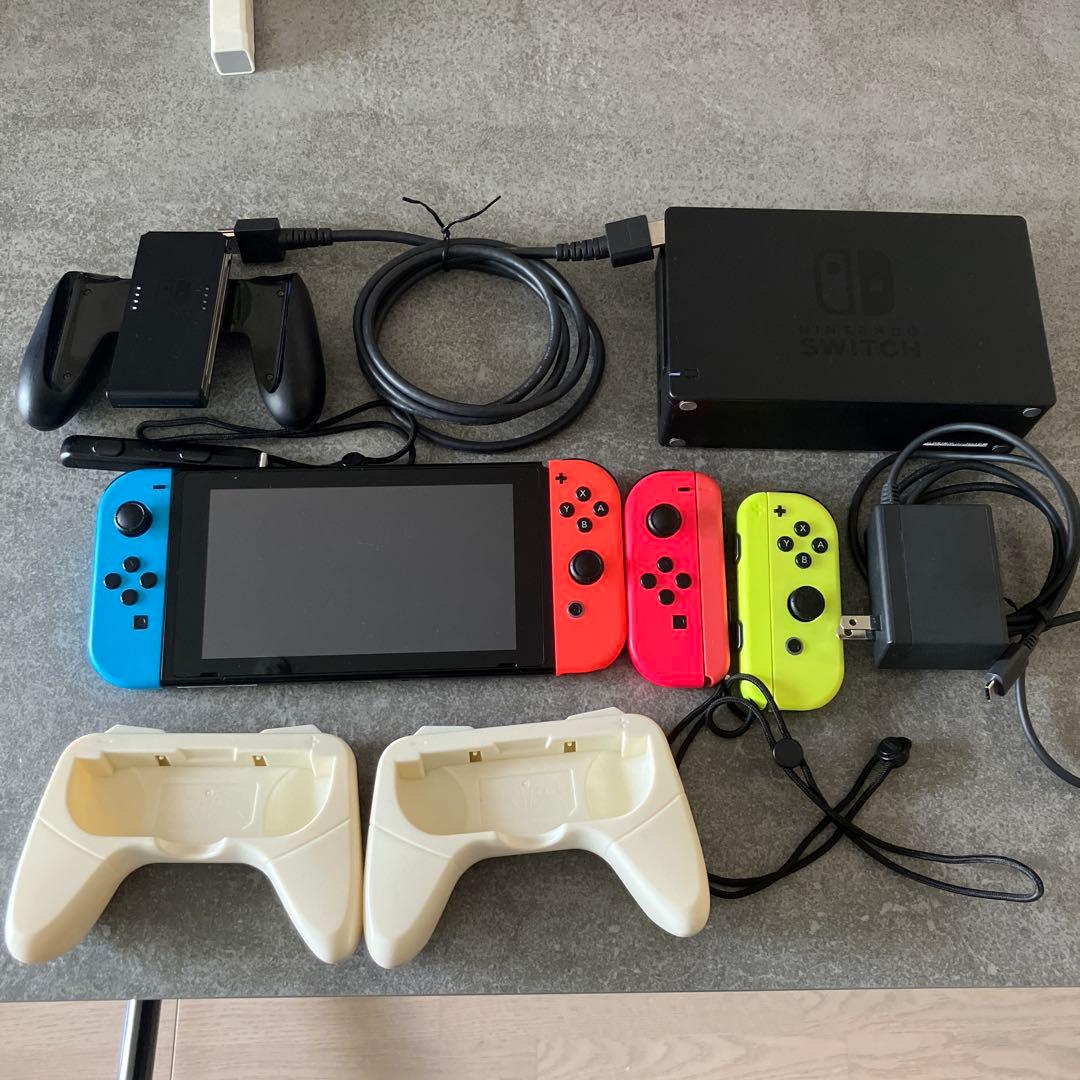 【箱無し】NINTENDO SWITCH 本体＋コントローラ