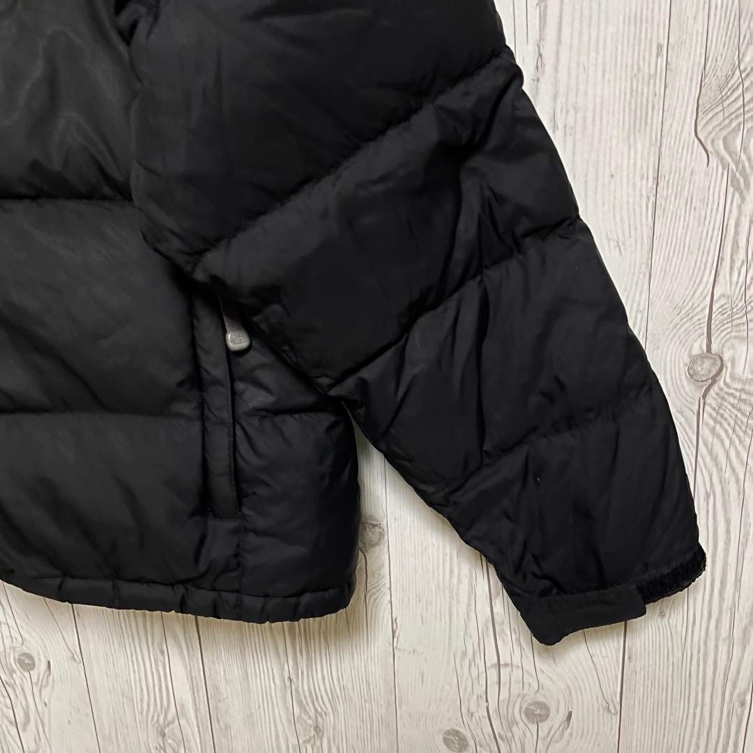 ノースフェイス　ダウンジャケット　レディースL　700フィル　ブラック黒　古着