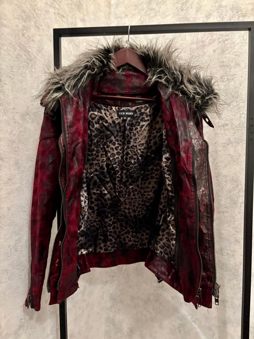 VICE FAILY レザー　ジャケット