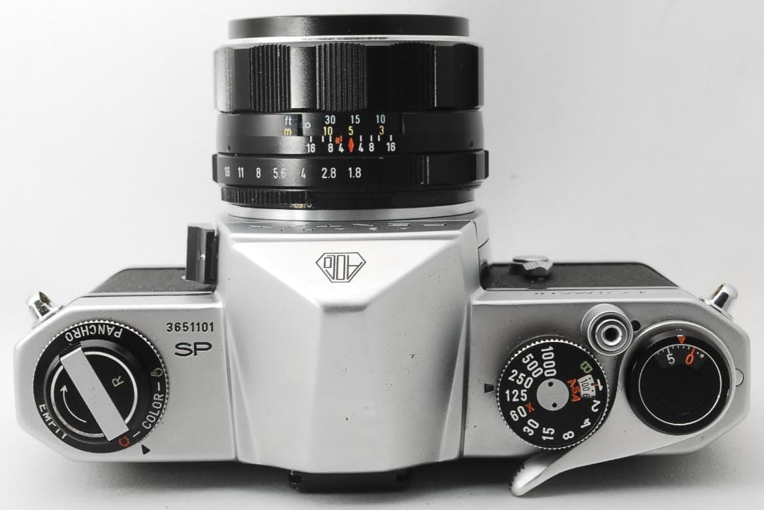 ペンタックスSP & スーパータクマー55mm F/1.8 M42