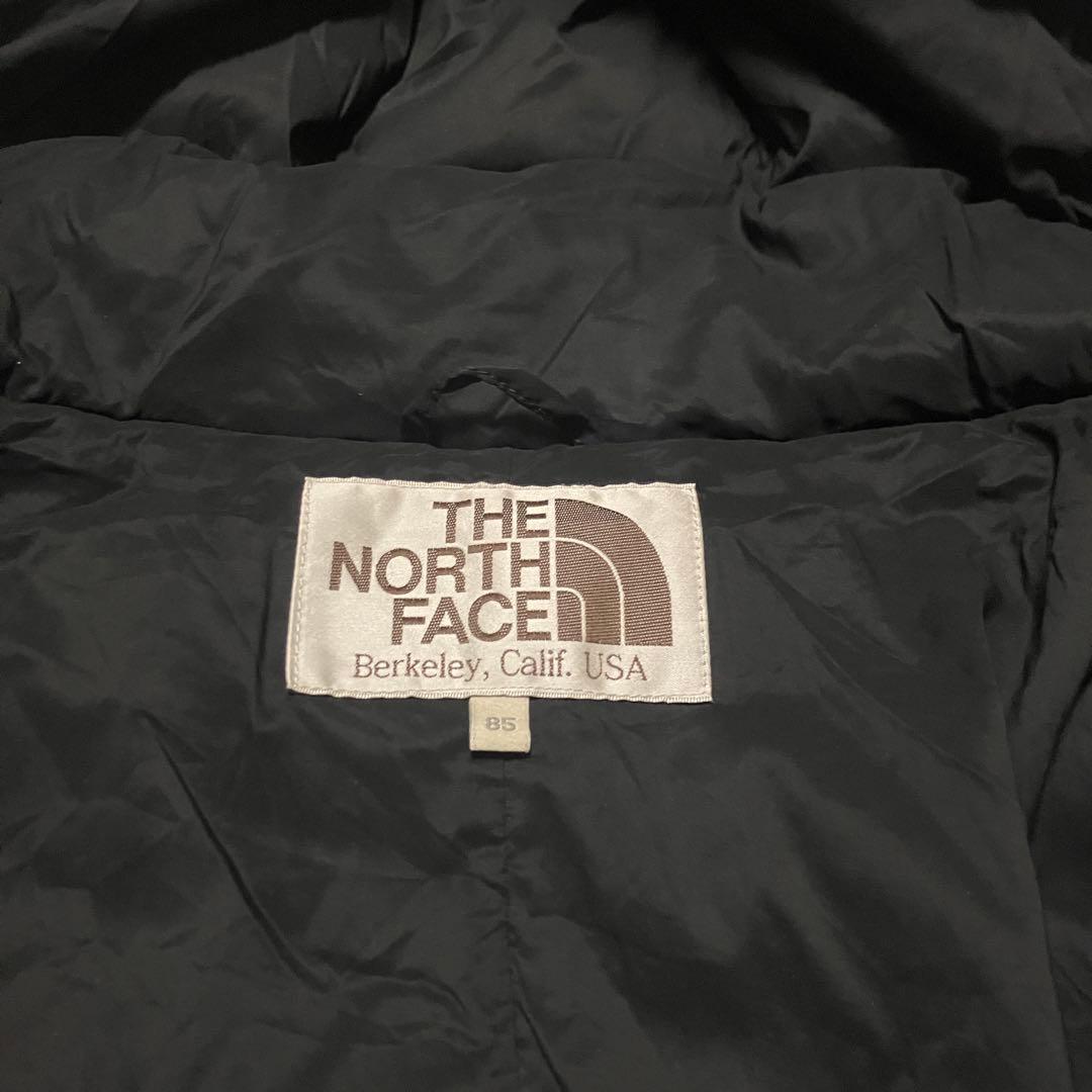 THE NORTH FACE ダウンジャケット M バーガンディ 羽毛 ハーフ丈