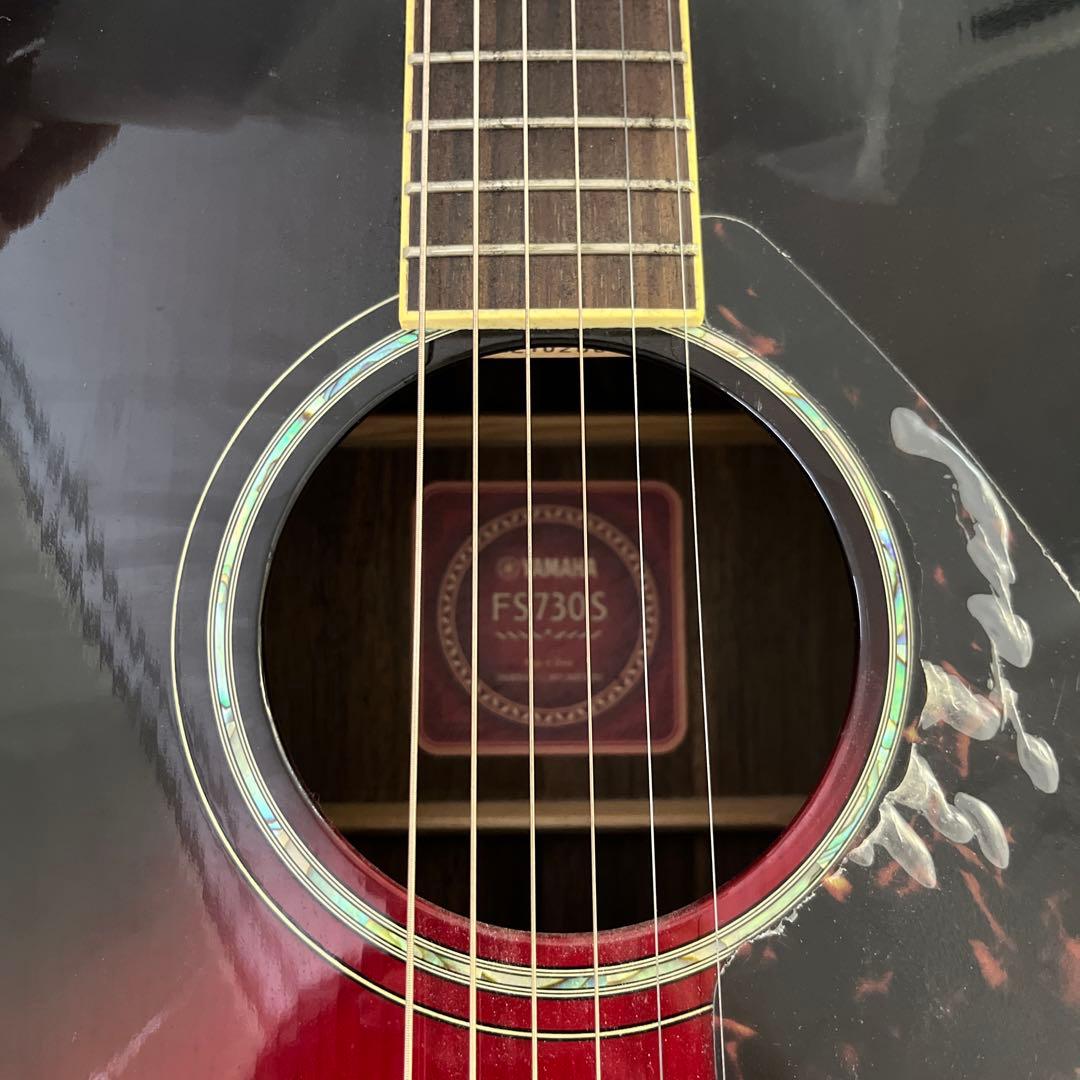 Yamaha FS730S アコースティックギター ギタースタンドつき