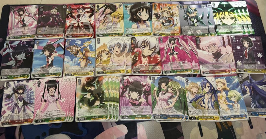 WS ヴァイスシュヴァルツ　デッキ　シンフォギア　枝宝　パーツ付き