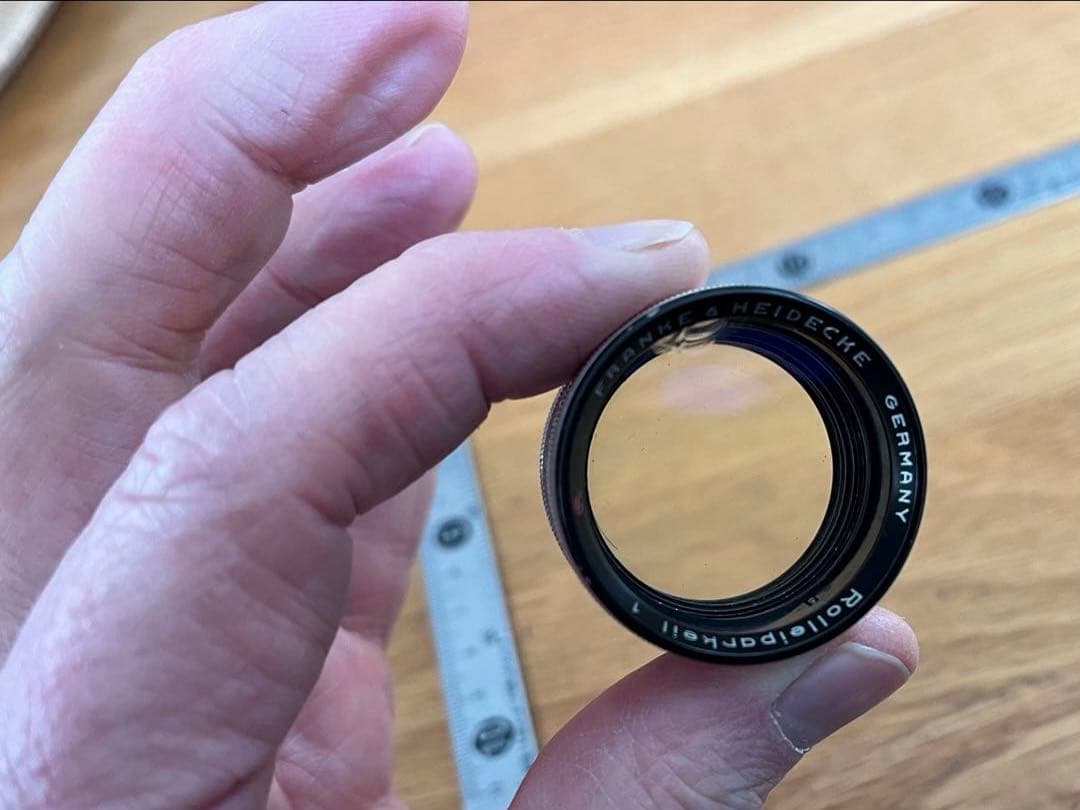 レンズ(単焦点) Rolleinar 1 set with case. Junk user