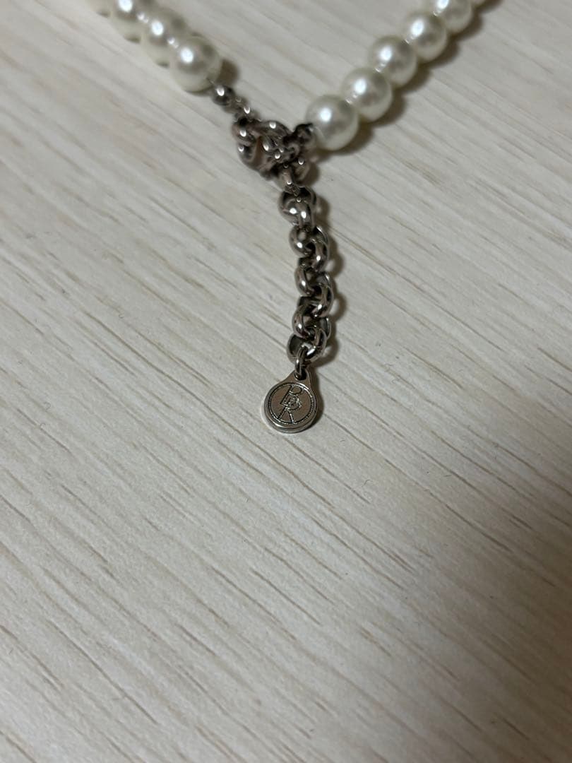 [コムドットやまと着用] ホワイトパール ネックレス