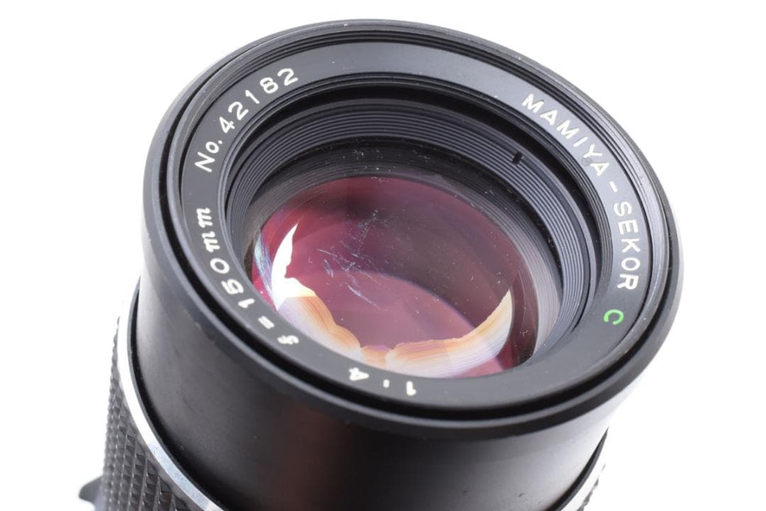 ★極美品★マミヤM645 1000S150mmf4プリズムファインダー#1054