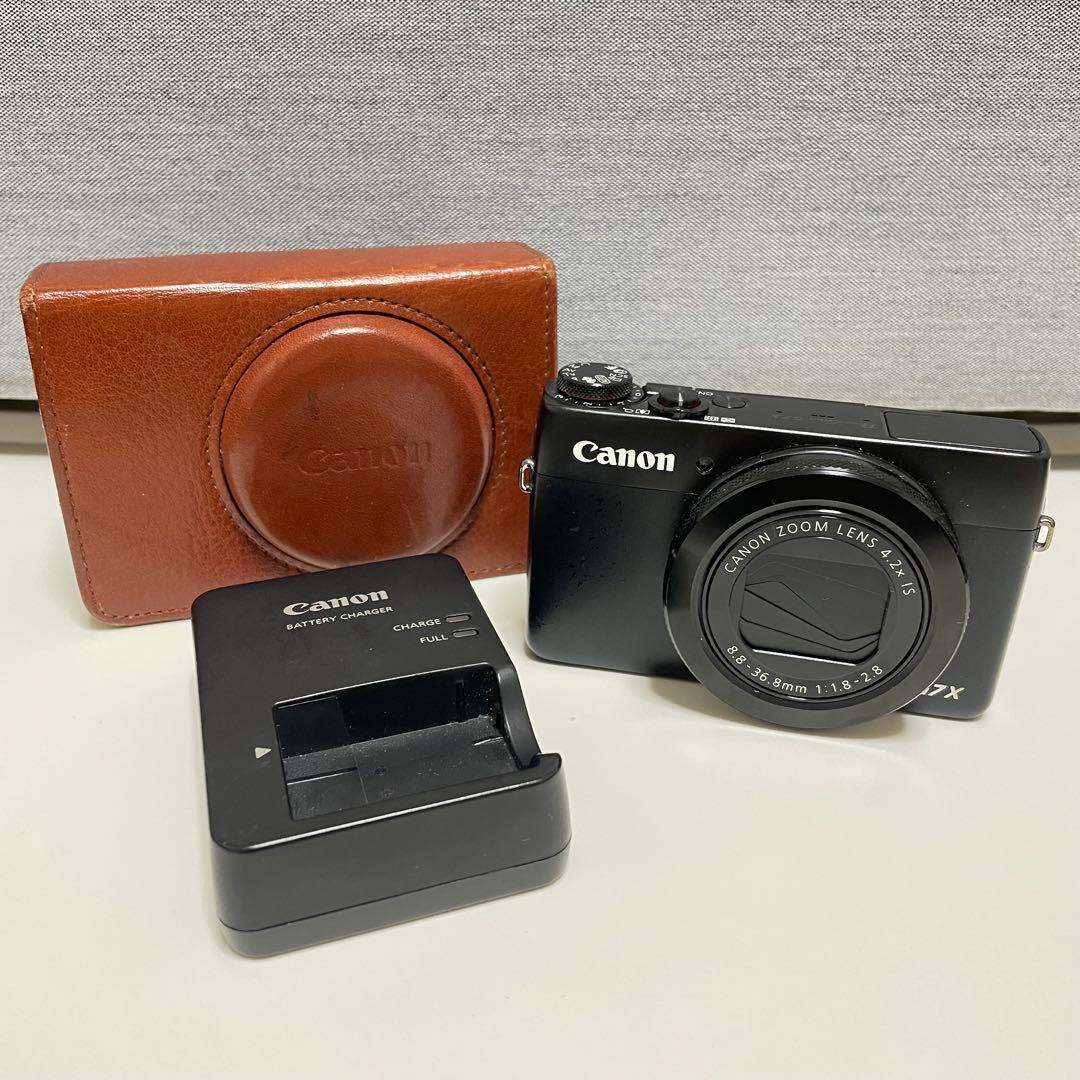 美品 Canon PowerShot G7 X 純正カメラケース付