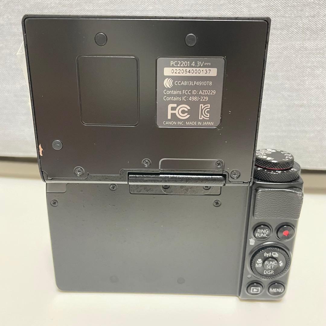 美品 Canon PowerShot G7 X 純正カメラケース付