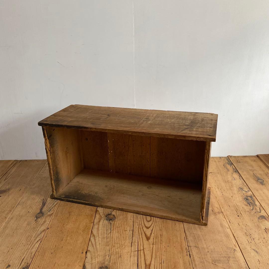 7点セット 木箱 雑貨 小物 古道具 民藝 ボックス y38