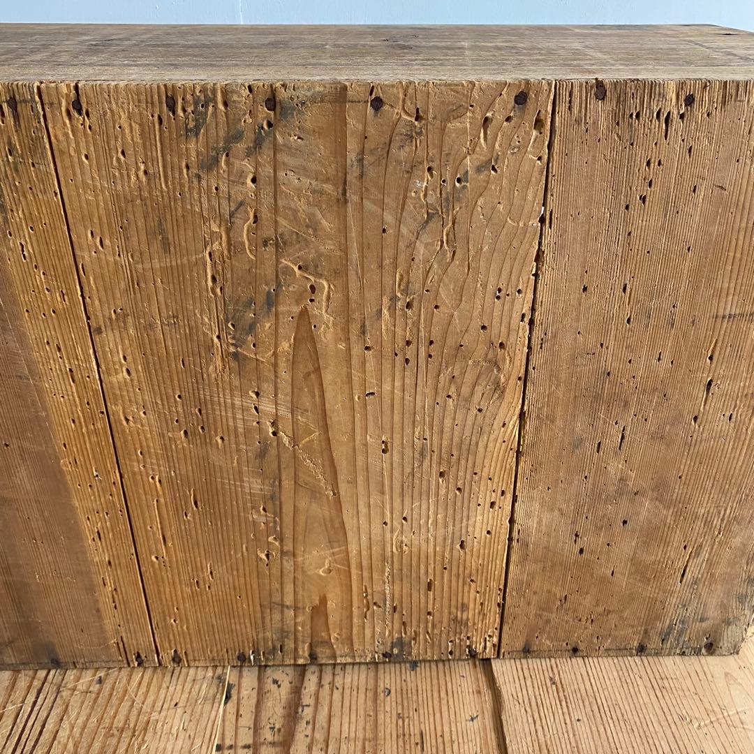 7点セット 木箱 雑貨 小物 古道具 民藝 ボックス y38