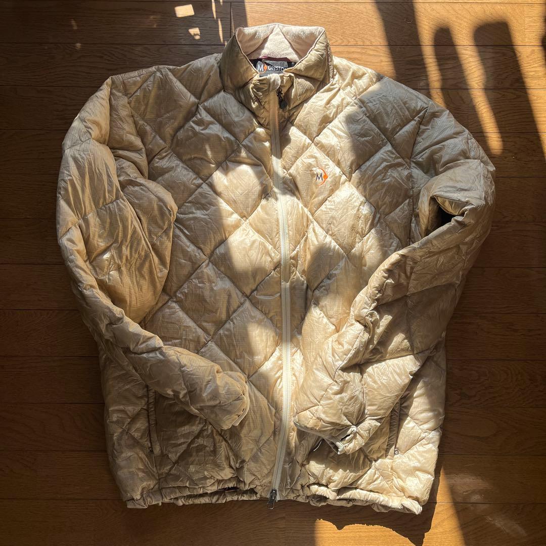 MOONSTONE キルティングライトダウン コンパクト収納袋付　ゴールド XL