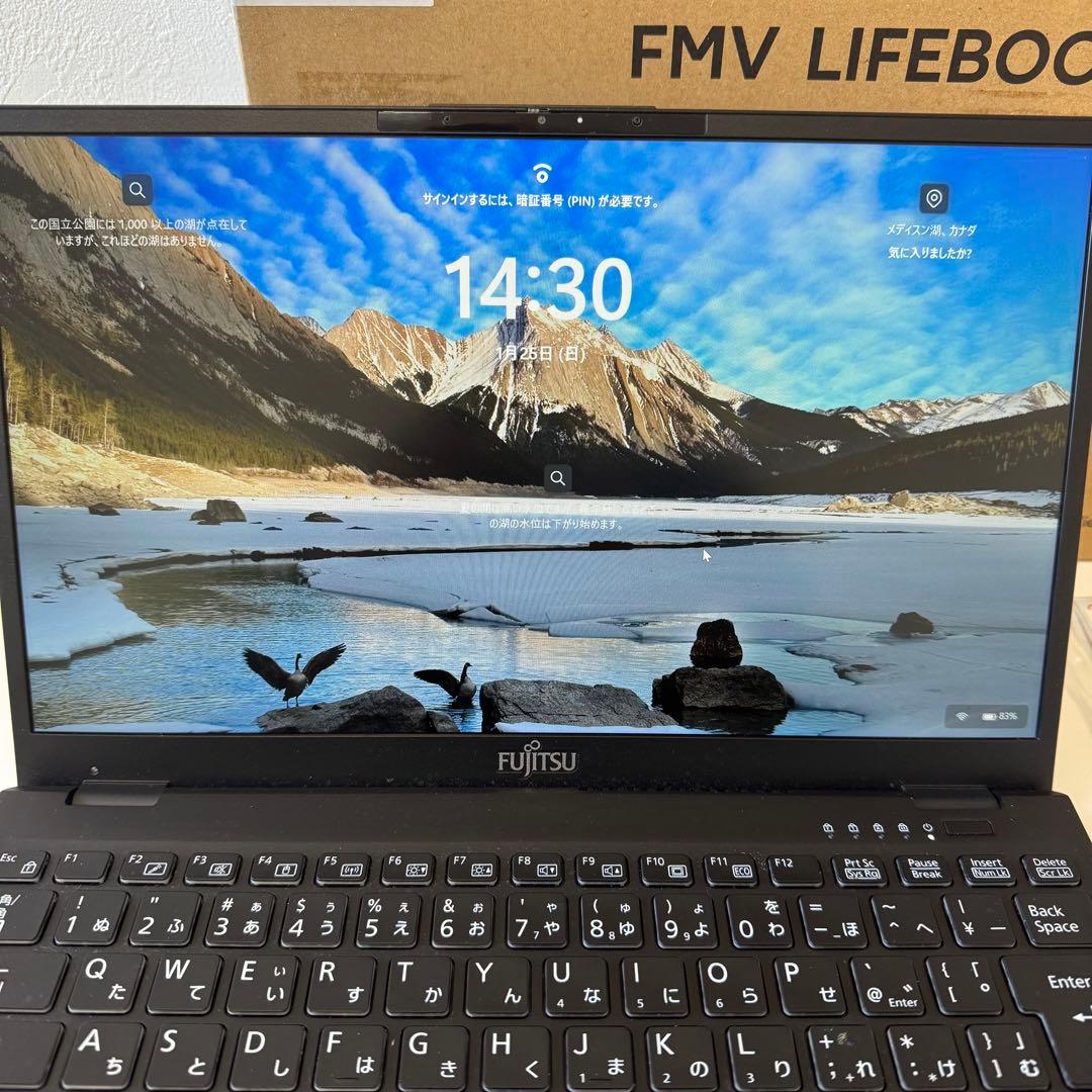 富士通LIFEBOOK WU-X/G2 Windows11未記入保証書付き