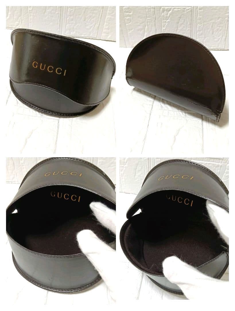 528 GUCCI サングラス マイクロGG ブラウン ケース・クロス付き