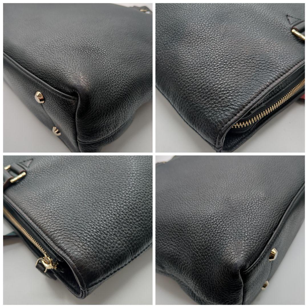 Paul Smith ポール・スミス シボ革 ビジネスバッグ ブラック