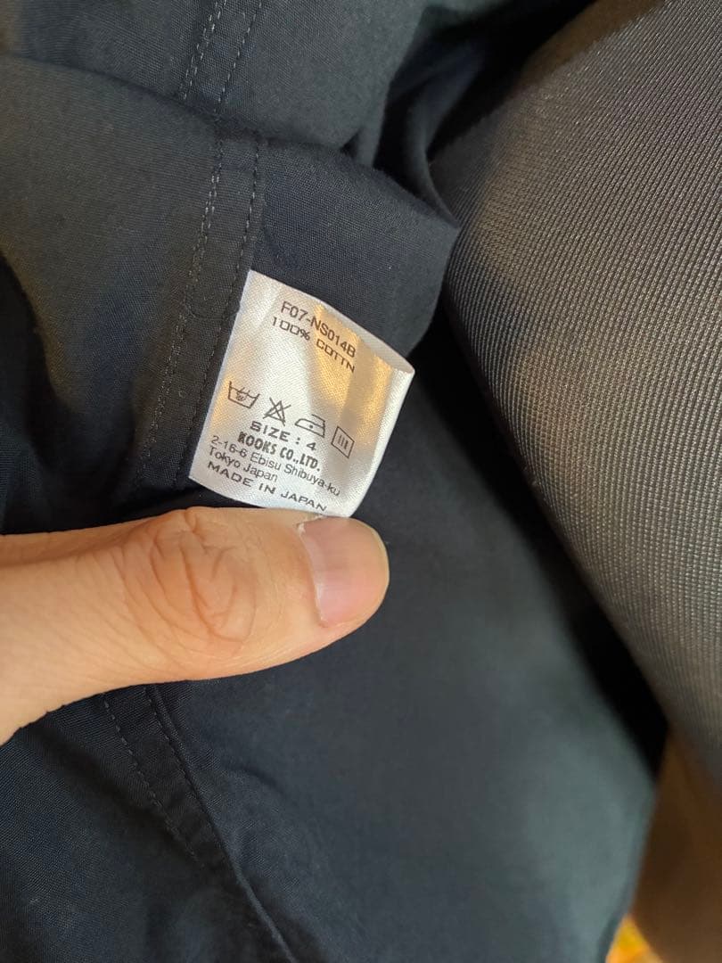 ナンバーナイン07AW LOVE GOD MURDER期 長袖シャツsize4