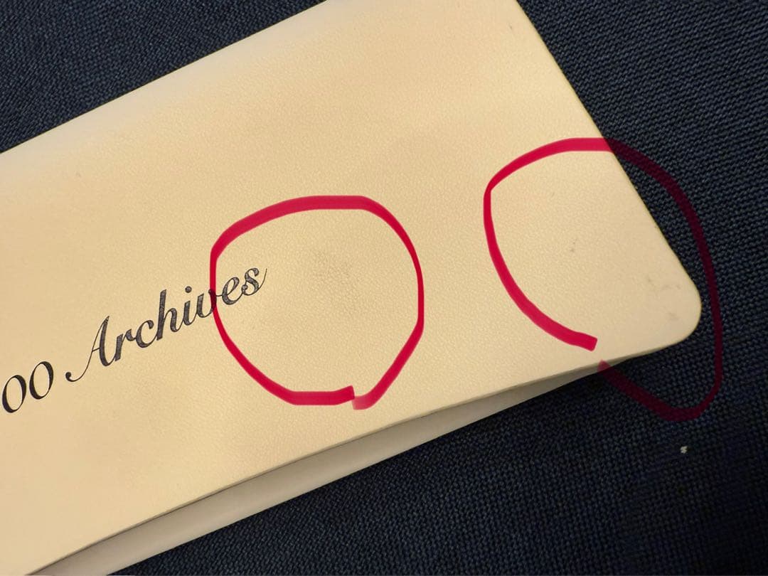 . 【新品・付属品全付帯】 2000archives litmus