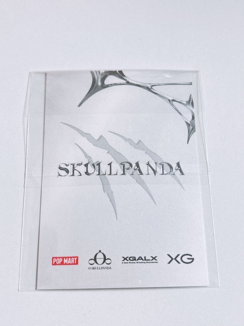 d*7様 SKULLPANDA XG ノベルティカード