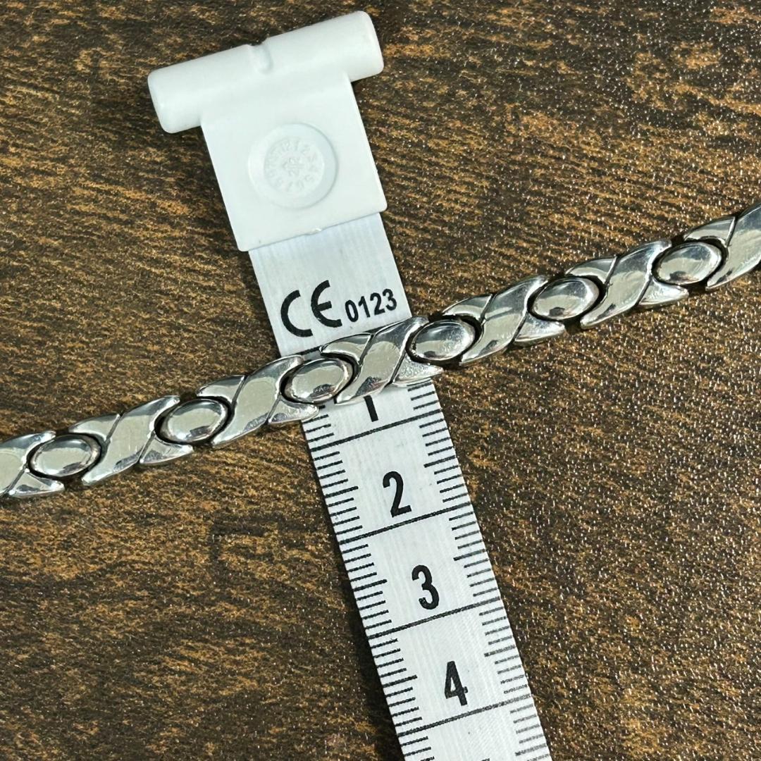 希少 メキシコ シルバー925 チェーンブレスレット タスコ メンズ　レディース