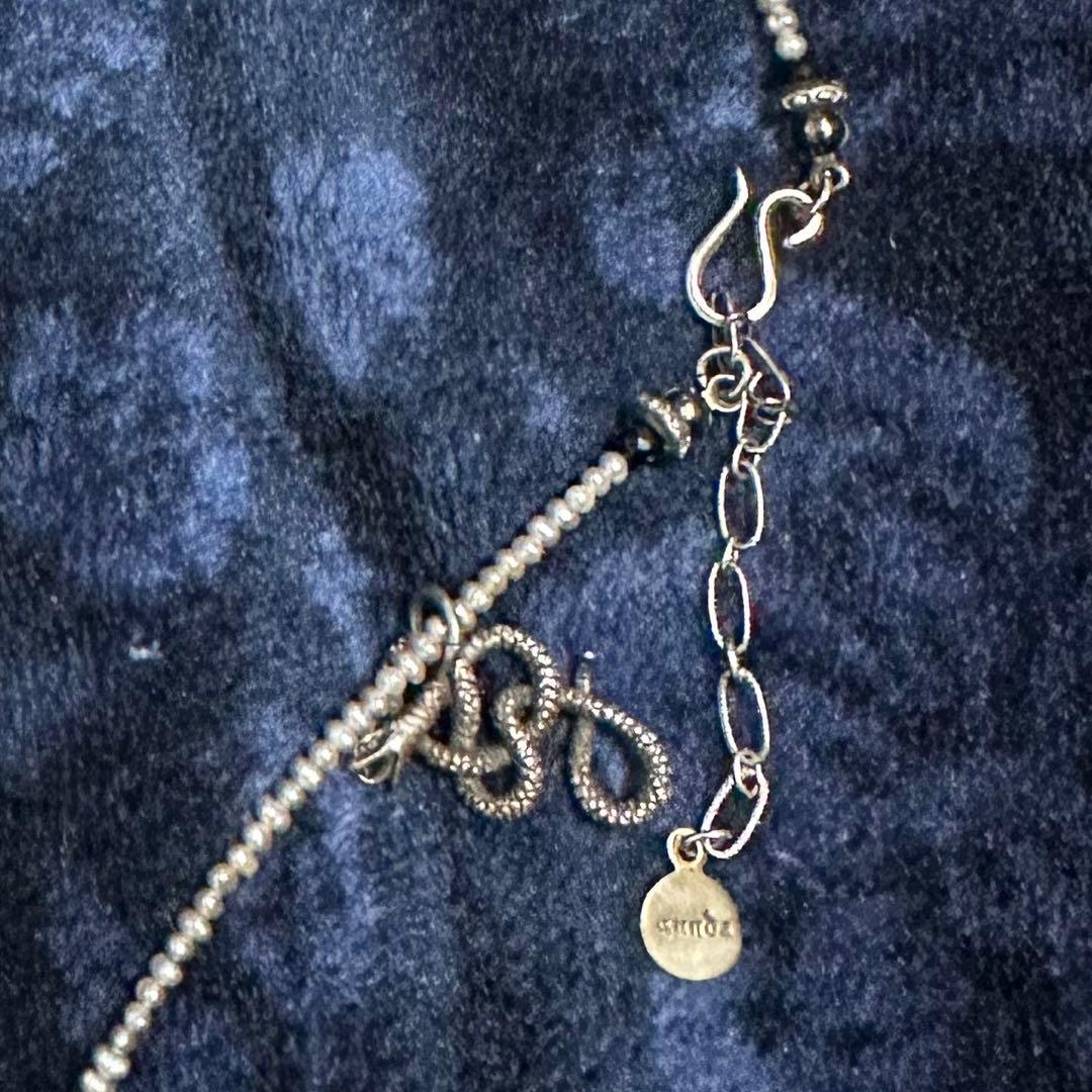 archive Gunda スネーク 蛇 パール ネックレス