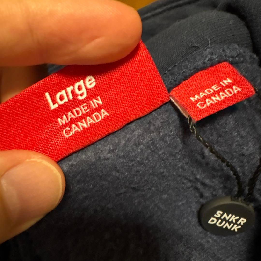 Supreme Box Logo Hooded Sweatshirt Lネイビー