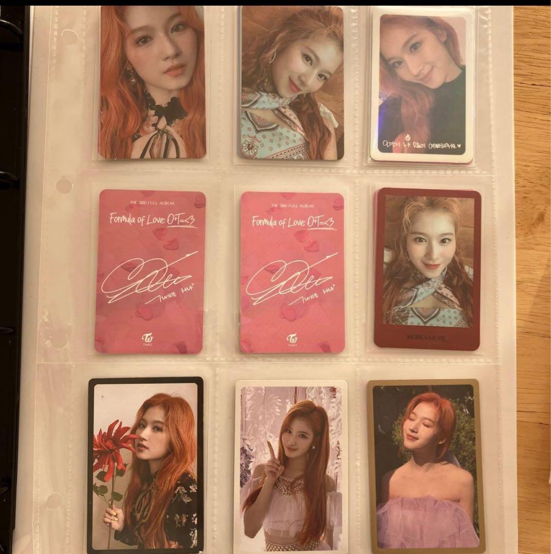 【約125点】＋おまけ　TWICE サナセット　トレカ　まとめ