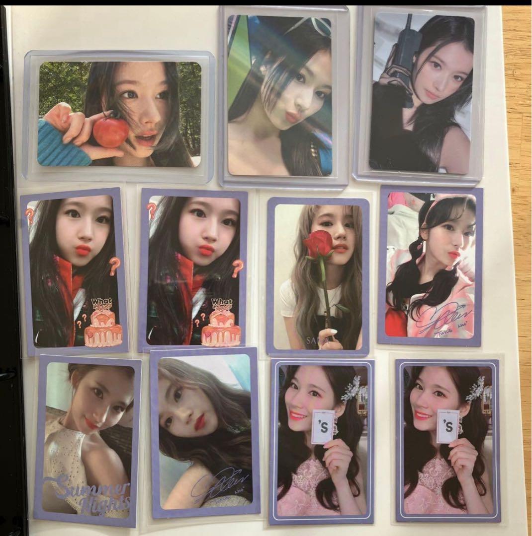 【約125点】＋おまけ　TWICE サナセット　トレカ　まとめ