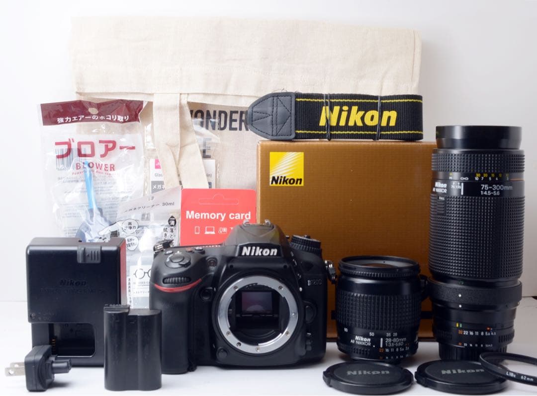 人気の上位機！Nikon D7200★Wi-Fi内蔵★Wズームレンズ